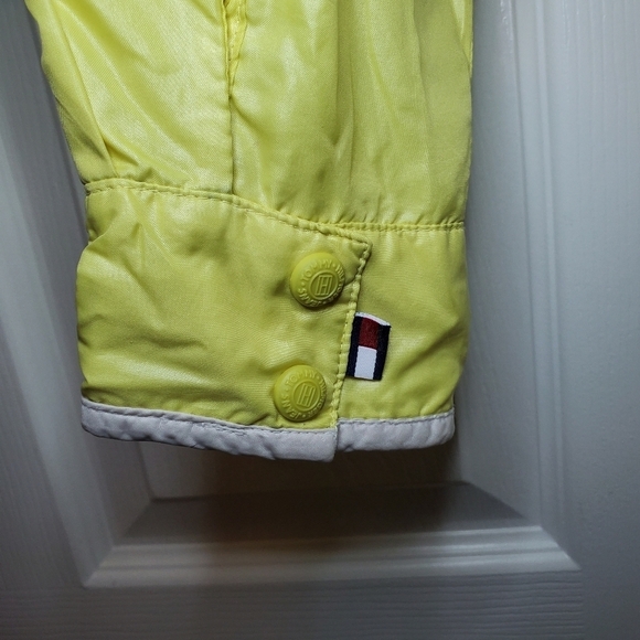Vintage 90’s Women’s Sz S Tommy Hilfiger Zip Up Windbreaker Jacket Short Waist - Picture 2 of 10